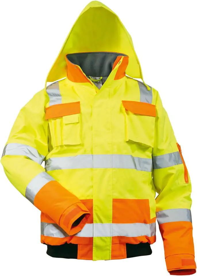 ⁨Pilot warning jacket Mats, size M, yellow/orange⁩ at Wasserman.eu