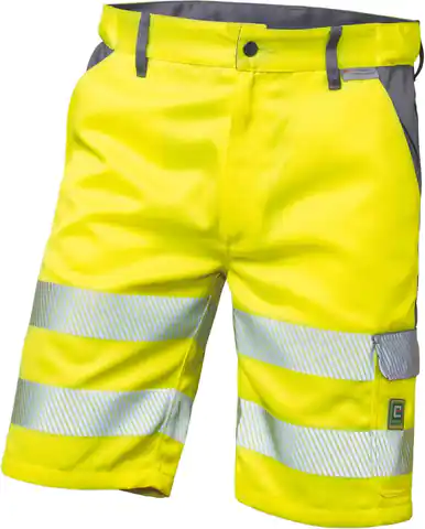 ⁨High visibility shorts Corsica pink. 60, yellow⁩ at Wasserman.eu