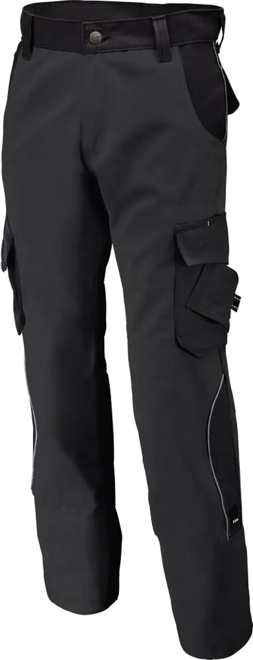 ⁨BRUNO work trousers, anthracite-black, size 54⁩ at Wasserman.eu