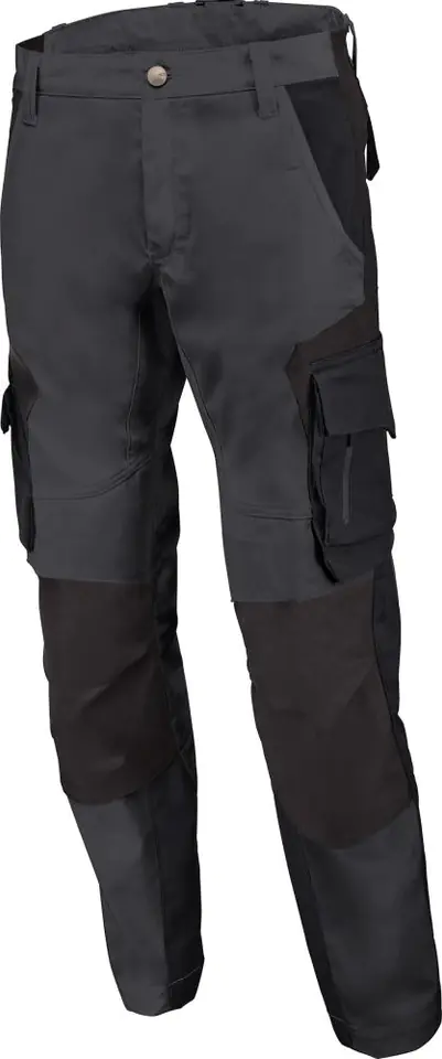 ⁨Work trousers FLORIAN, anthracite-black, size 48⁩ at Wasserman.eu