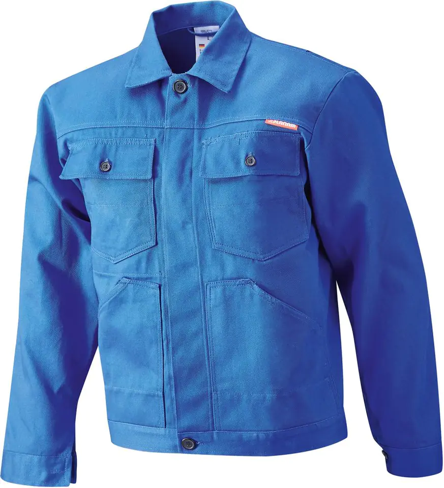 ⁨Waist Jacket, 100% Cotton, 290 g/m², size 52, Royal Blue⁩ at Wasserman.eu