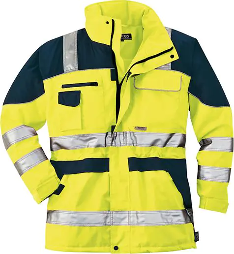 ⁨Warning jacket, size XL, yellow/blue⁩ at Wasserman.eu