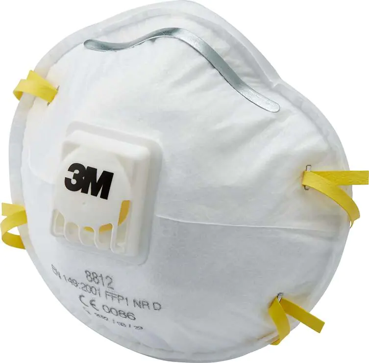 ⁨Dust mask 8812, FFP1 NR D (10 pcs)⁩ at Wasserman.eu