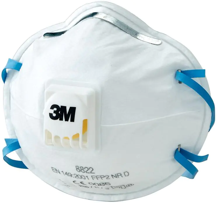⁨Dust mask 8822, FFP2 NR D (10 pcs)⁩ at Wasserman.eu