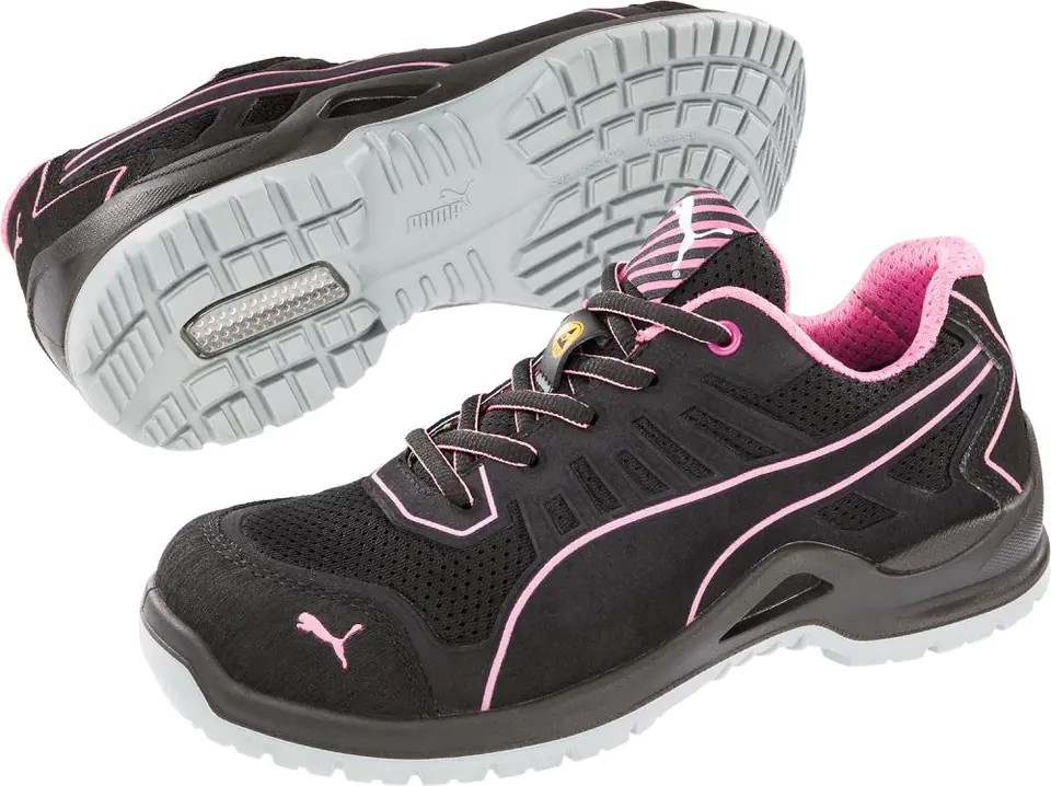 ⁨Low shoes 644110, S1P, ESD, SRC, pink 38 Puma⁩ at Wasserman.eu