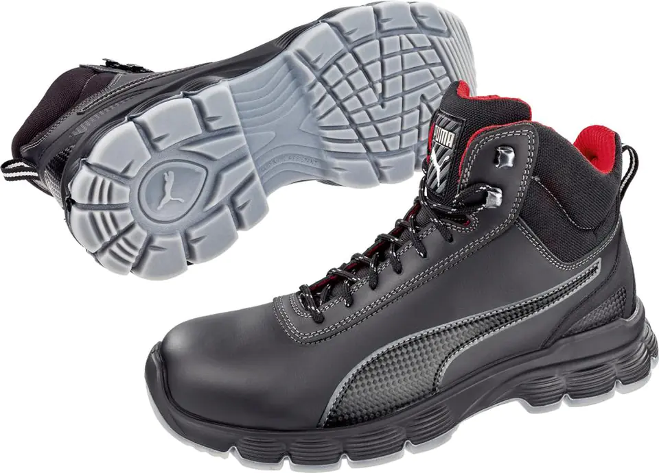 ⁨Lace-up shoes CONDOR BLACK MID, S3, size 39 Puma⁩ at Wasserman.eu