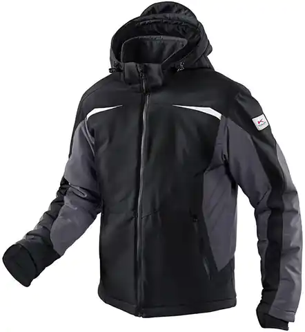 ⁨Winter jacket, softshell, size XL, black/anthracite⁩ at Wasserman.eu
