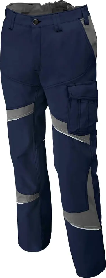 ⁨Trousers ACTIVIQ low, size 54, navy/anthracite⁩ at Wasserman.eu