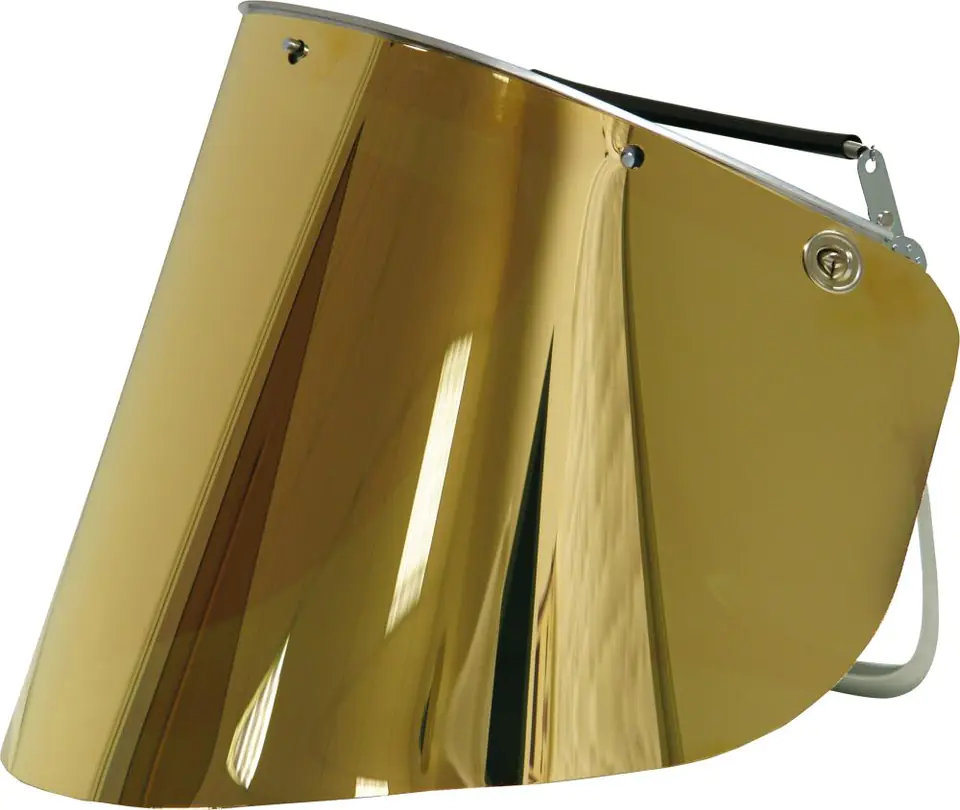 ⁨Face Shield, PC, 500x250x1mm, Gold⁩ at Wasserman.eu