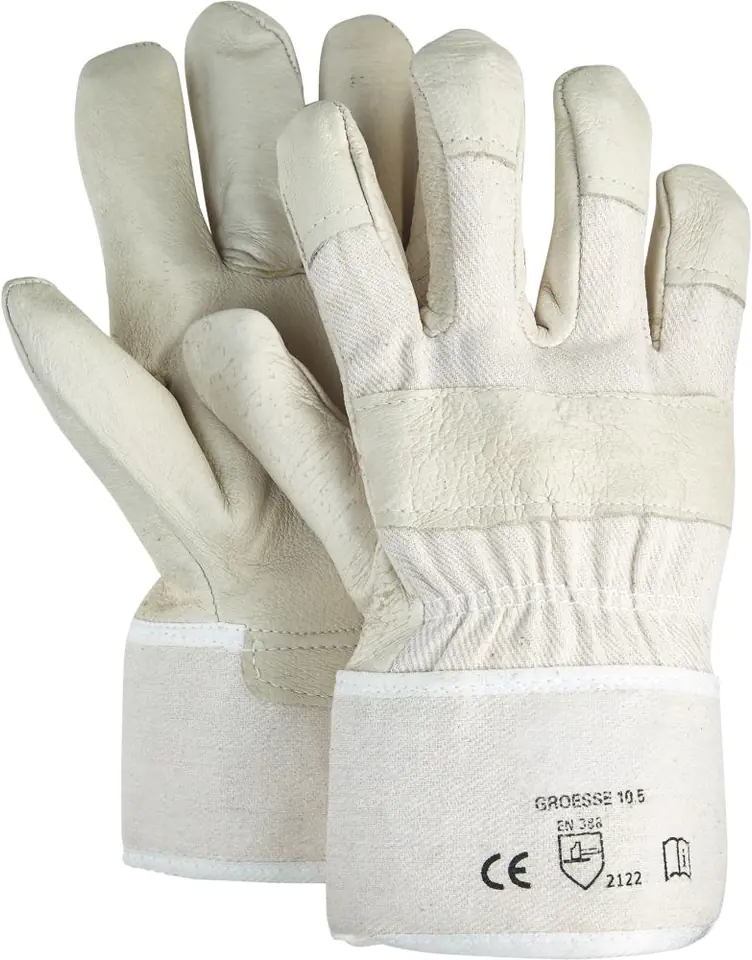 ⁨Gloves 88 PAWA, fed, pigskin, size 10 (12 pairs)⁩ at Wasserman.eu