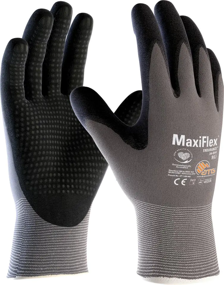 ⁨MaxiFlex Ultimate knitted gloves, nylon, size 12 (12 pairs)⁩ at Wasserman.eu