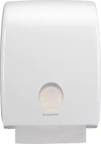 ⁨Aquarius standard towel dispenser, white⁩ at Wasserman.eu