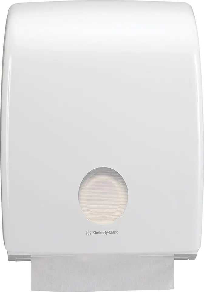 ⁨Aquarius standard towel dispenser, white⁩ at Wasserman.eu