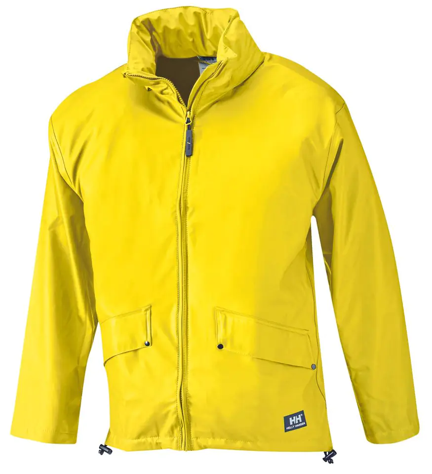 ⁨Voss Rain Jacket, PU-Stretch, size M, yellow⁩ at Wasserman.eu