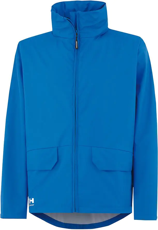 ⁨Voss rain jacket, PU-Stretch, size S, blue⁩ at Wasserman.eu