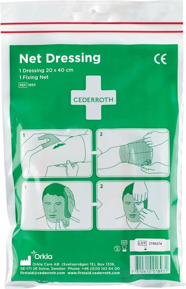 ⁨Mesh dressing⁩ at Wasserman.eu