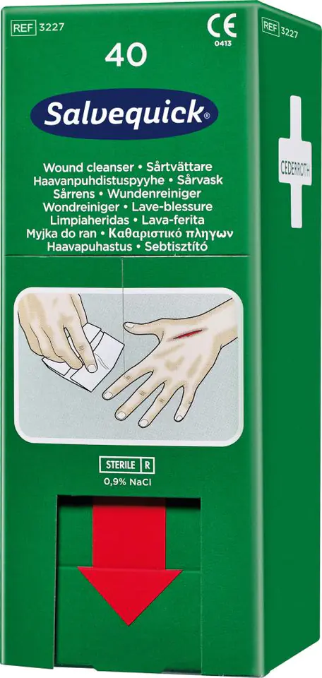 ⁨Środek do czyszczenia ran 40 szt.⁩ w sklepie Wasserman.eu