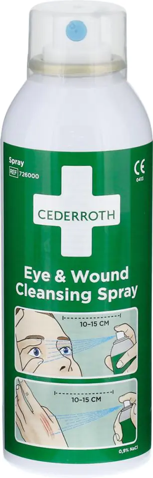 ⁨Eye & wound cleaning spray⁩ at Wasserman.eu