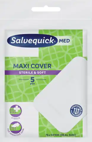 ⁨Salvequick Maxi slices 76x54mm, set of 5⁩ at Wasserman.eu