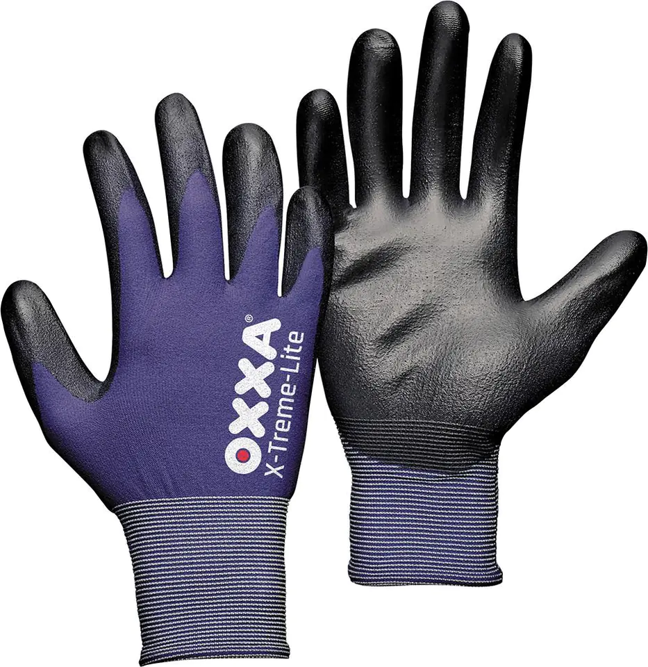 ⁨OXXA X-Treme-Lite PU glove, size 8 (12 pairs)⁩ at Wasserman.eu