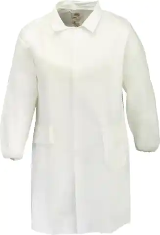 ⁨CoverStar apron, 65 g/m², size XL, white⁩ at Wasserman.eu
