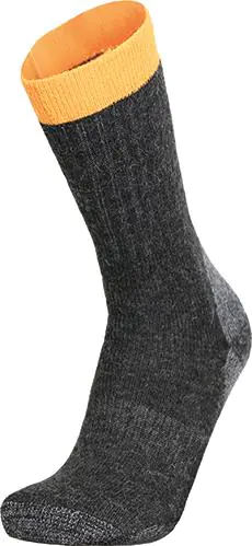 ⁨MT Work socks, anthracite-orange, size 39-41⁩ at Wasserman.eu