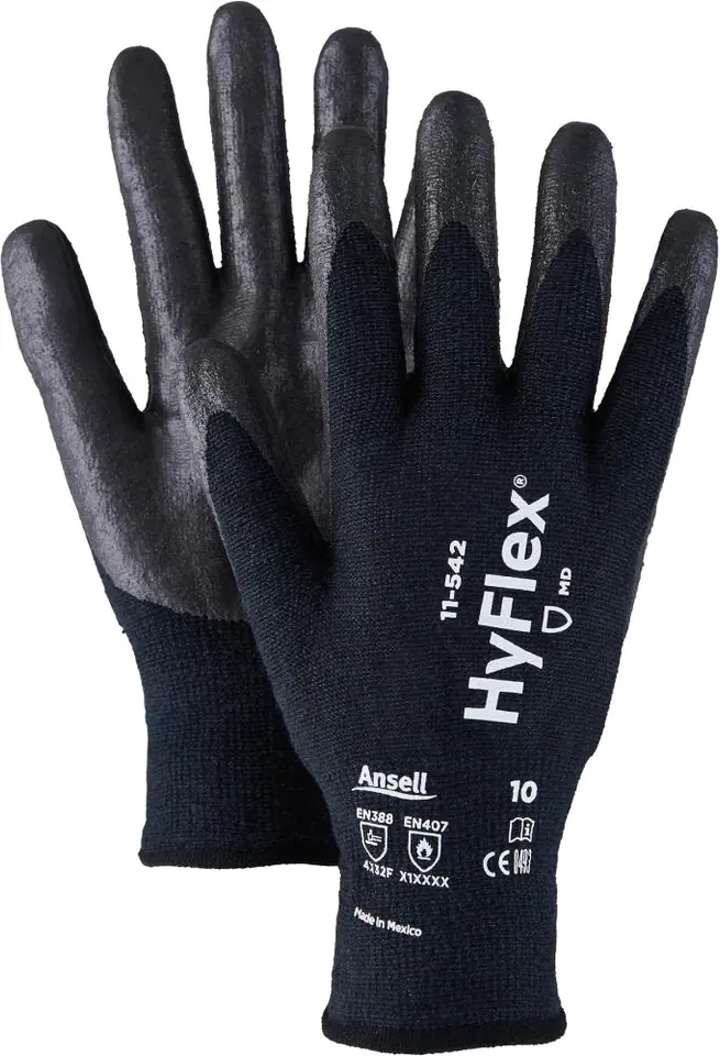 ⁨HyFlex gloves 11-542, size 6 (12)⁩ at Wasserman.eu