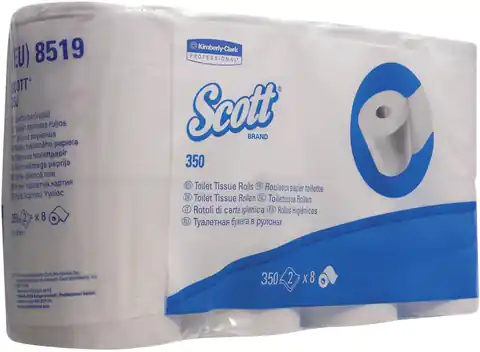⁨SCOTT 350 tissues, 6x350 sheets (6 pcs)⁩ at Wasserman.eu