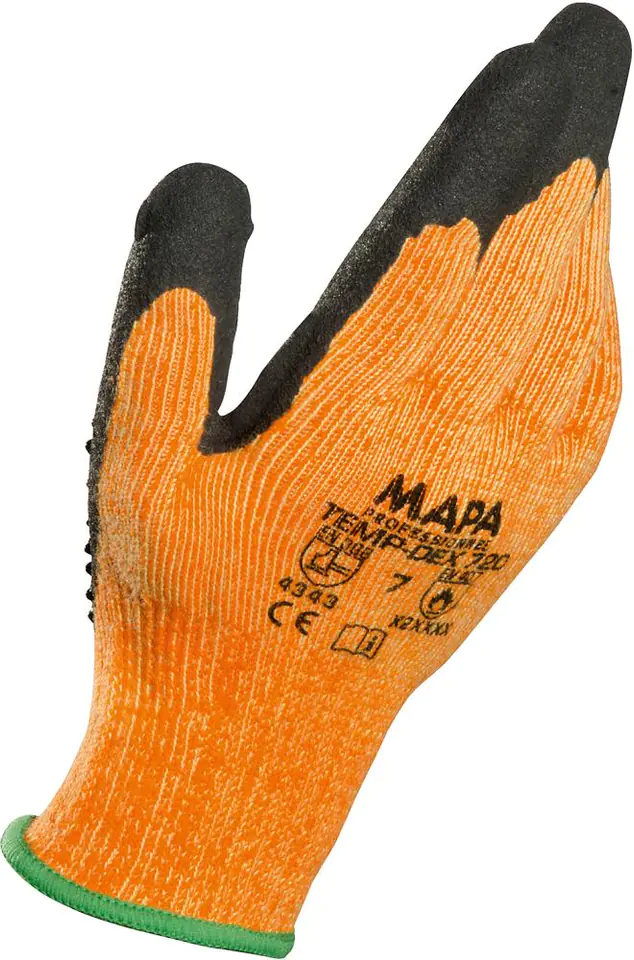 ⁨Heat protection gloves TempDex 720, size 11 (12 pairs)⁩ at Wasserman.eu