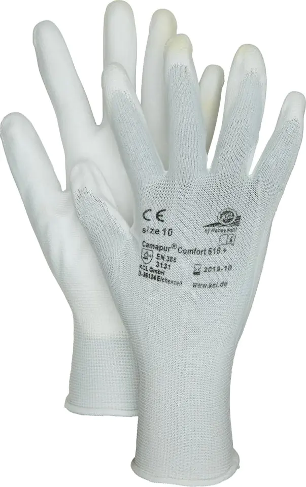 ⁨Camapur Comfort 616+ gloves, size 10 (10 pairs)⁩ at Wasserman.eu