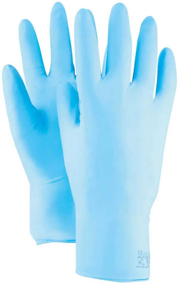 ⁨Disposable gloves Dermatril 740, size 10 (box of 100)⁩ at Wasserman.eu