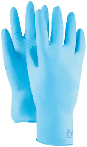 ⁨Gloves Dermatril 743 P, size 8, pack. 50 pcs.⁩ at Wasserman.eu