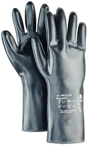 ⁨Butoject 898 gloves, size 10, black⁩ at Wasserman.eu