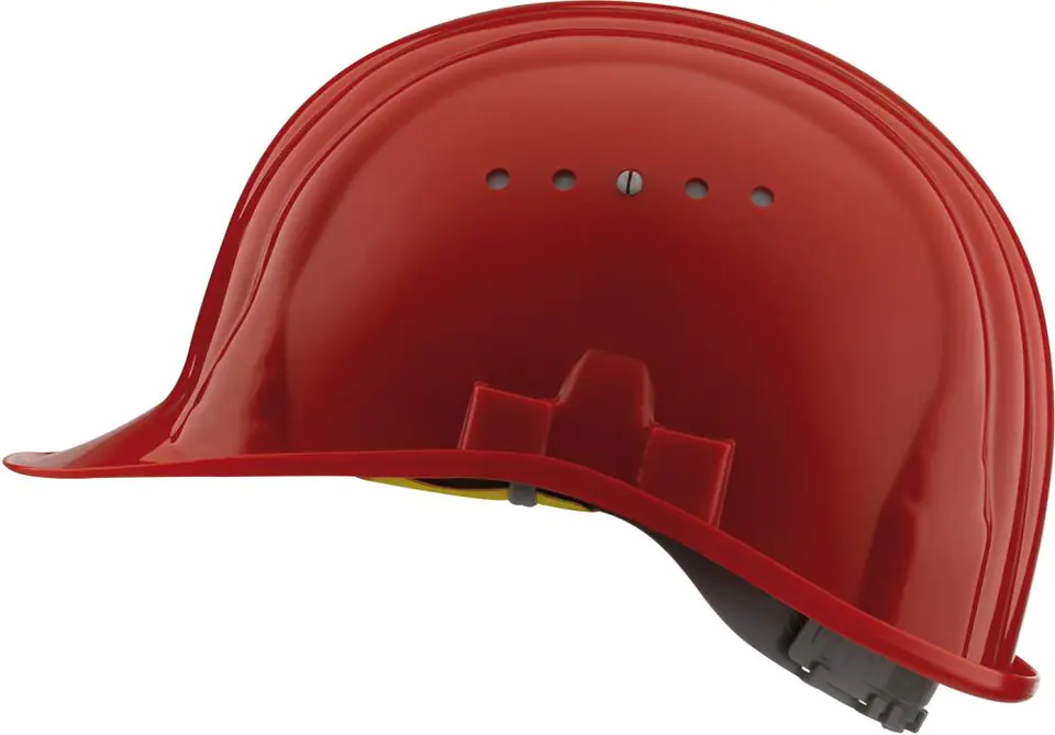 ⁨Baumeister 80/4 safety helmet, EN 397, red⁩ at Wasserman.eu