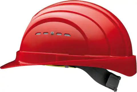 ⁨EuroGuard 4 Safety Helmet, EN 397, red⁩ at Wasserman.eu