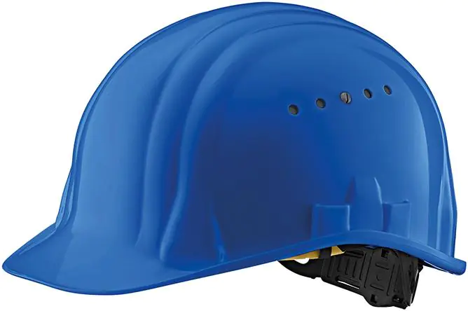 Kask ochronny Baumeister 80/6, EN 397, niebieski w sklepie Wasserman.eu