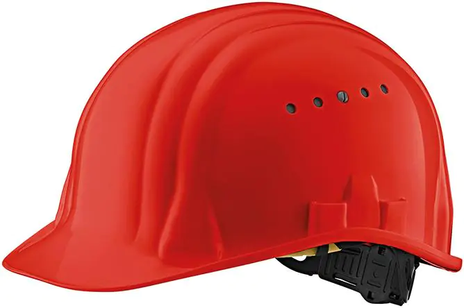 ⁨Baumeister 80/6 safety helmet, EN 397, red⁩ at Wasserman.eu