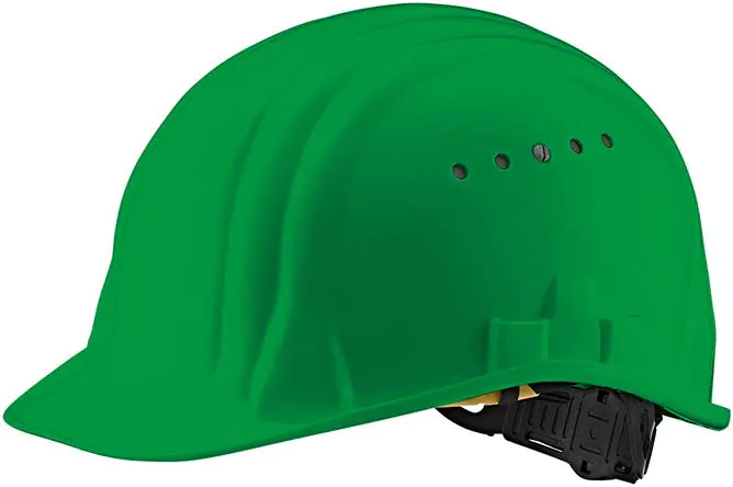 ⁨Baumeister 80/6 safety helmet, EN 397, green⁩ at Wasserman.eu