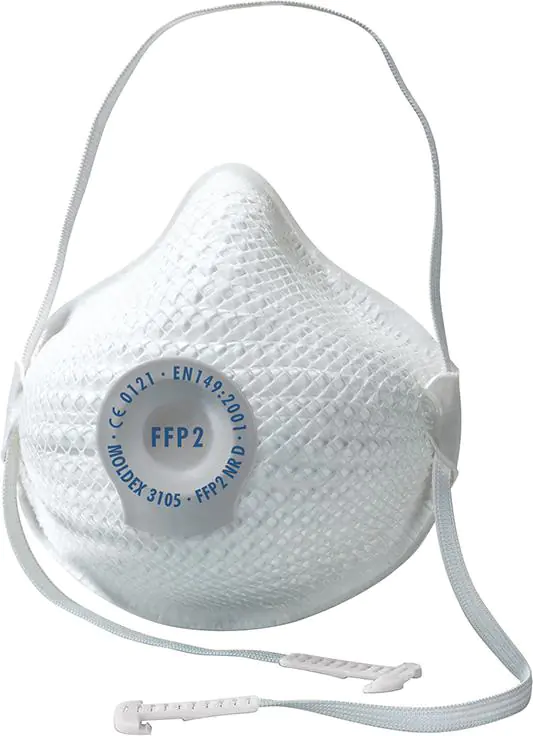 ⁨Half mask 3105, FFP2 NR D, size M/L (10 pcs)⁩ at Wasserman.eu
