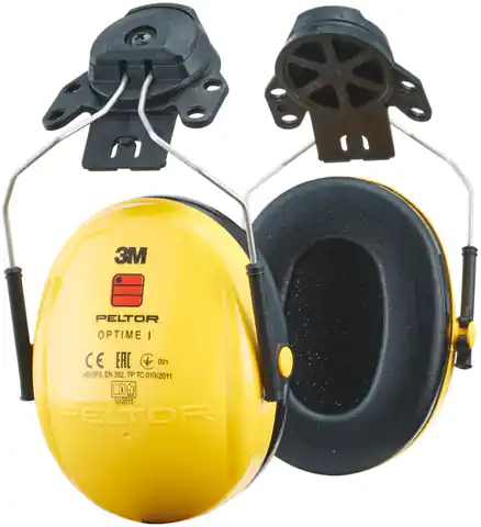 ⁨Protective earmuffs for Peltor Optime1 H510P3E helmet⁩ at Wasserman.eu