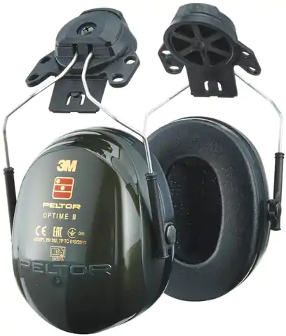 ⁨Protective earmuffs for Peltor Optime2 H520P3E helmet⁩ at Wasserman.eu