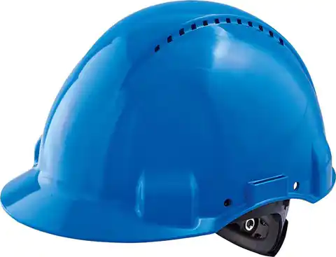 ⁨G3000N Safety Helmet, ABS, ratchet system, blue⁩ at Wasserman.eu