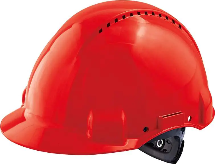 ⁨G3000N Safety Helmet, ABS, ratchet system, red⁩ at Wasserman.eu