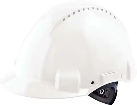 ⁨G3000N Safety Helmet, ABS, ratchet system, white⁩ at Wasserman.eu