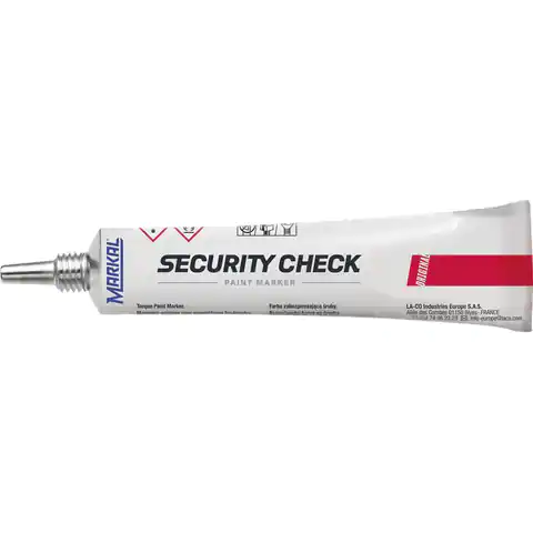 ⁨Markal Security-Check varnish protect., red⁩ at Wasserman.eu