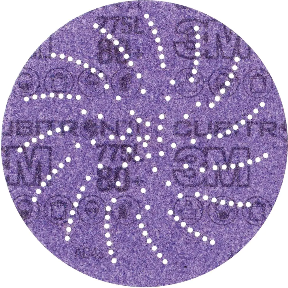⁨Krążek ścierny z rzepem na folii Hookit 775L 125mm P240 3M⁩ w sklepie Wasserman.eu