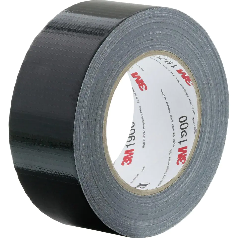 ⁨Woven tape 3M 1900 50mx50mm, black⁩ at Wasserman.eu