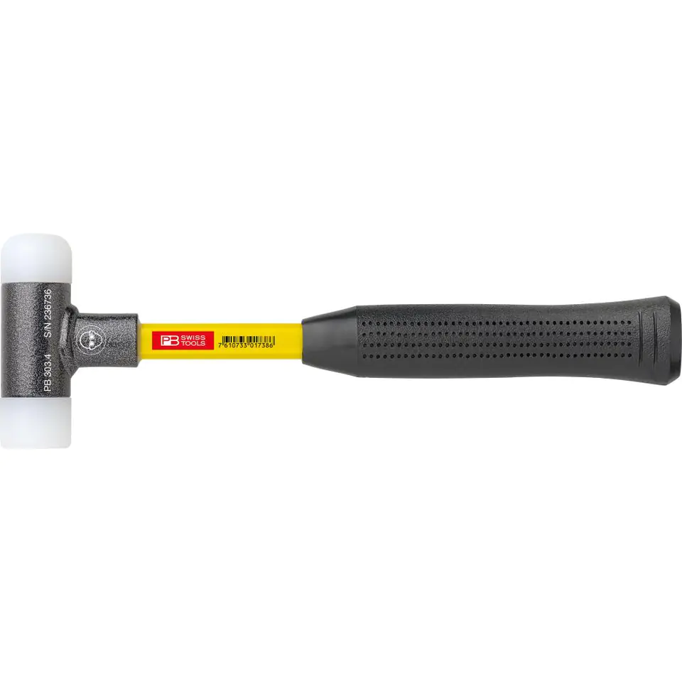 ⁨Hammer with soft head shaft fiberglass recoilless 32mm PB Swiss Tools⁩ at Wasserman.eu