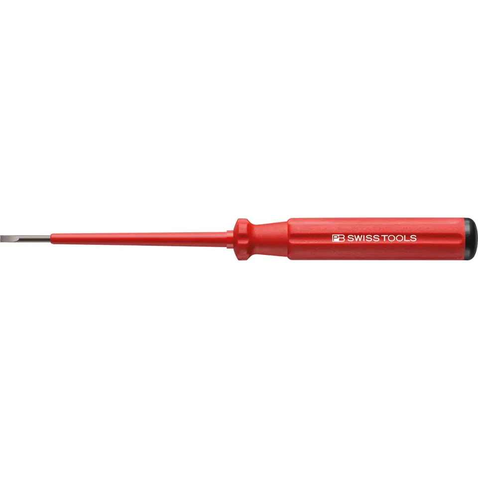 ⁨5100 VDE screwdriver for 2.5x0 slotted head screws, 4x 80mm Classic PB Swiss Tools⁩ at Wasserman.eu