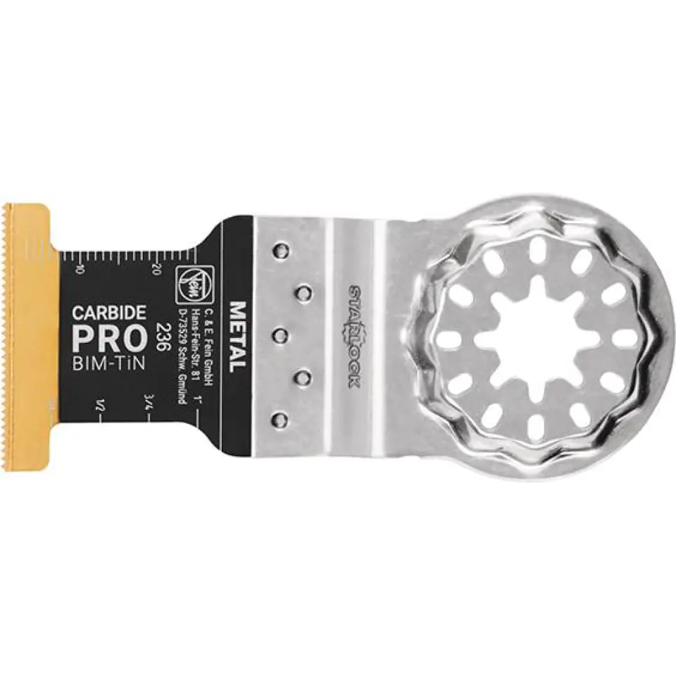 ⁨Reciprocating saw blade SL E-Cut CarbidePro 45x32 VE5 Fein⁩ at Wasserman.eu